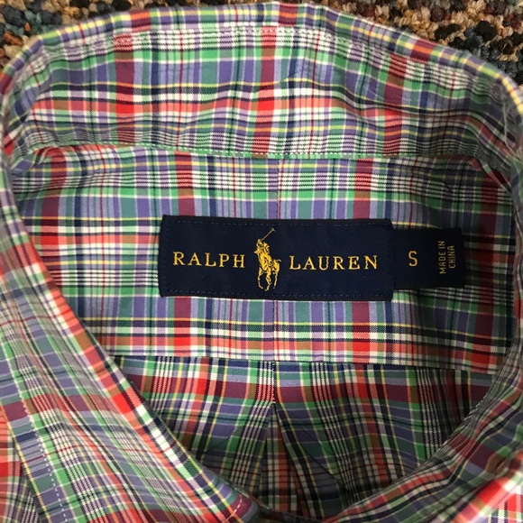Ralph Lauren Plaid Button up Shirt - Picture 4 of 8
